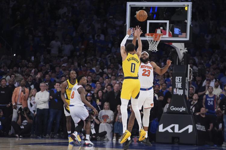 APTOPIX Pacers Knicks Basketball