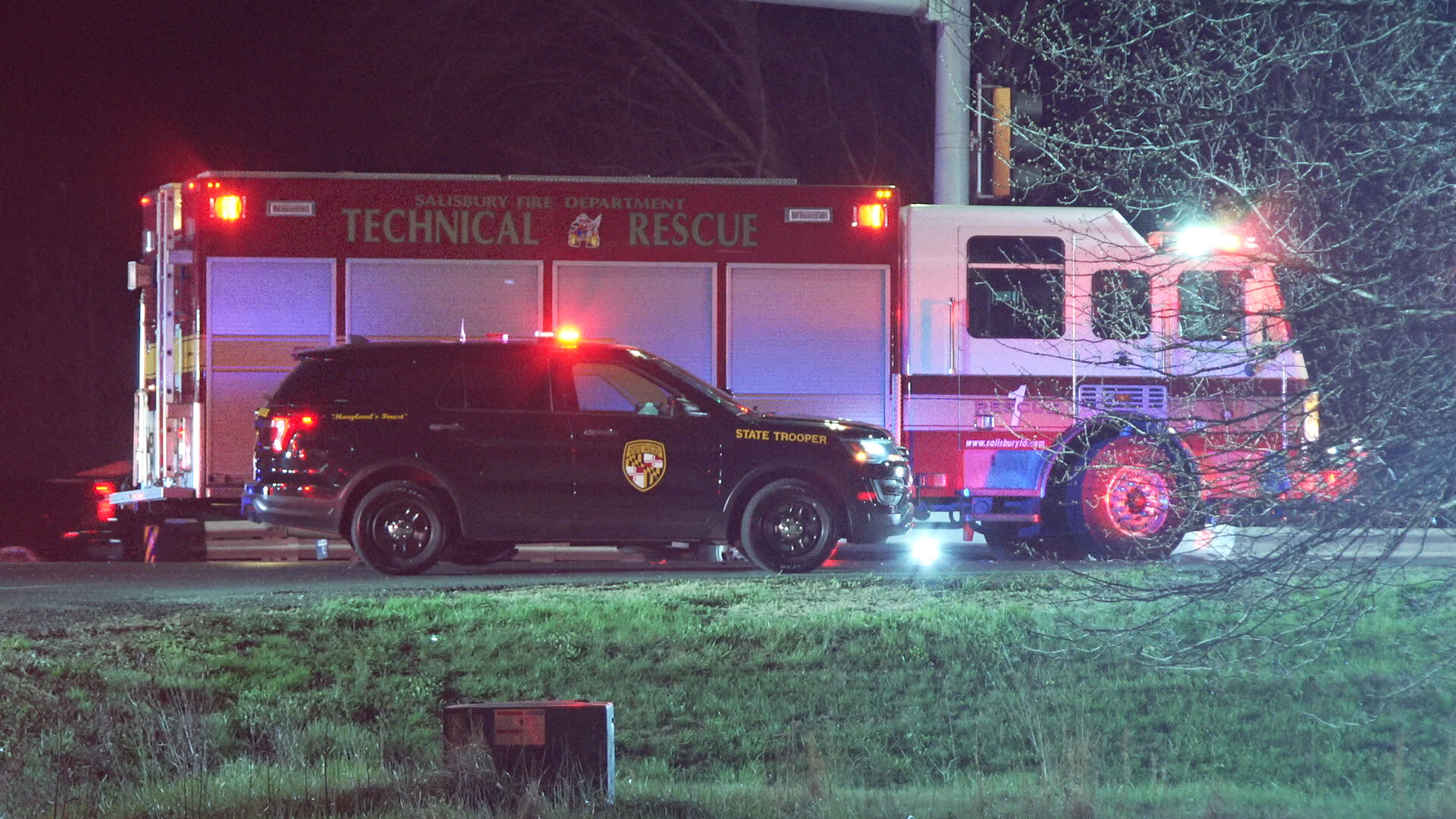 Crash on Route 50 in Salisbury, two MSP helicopters responded | Latest ...