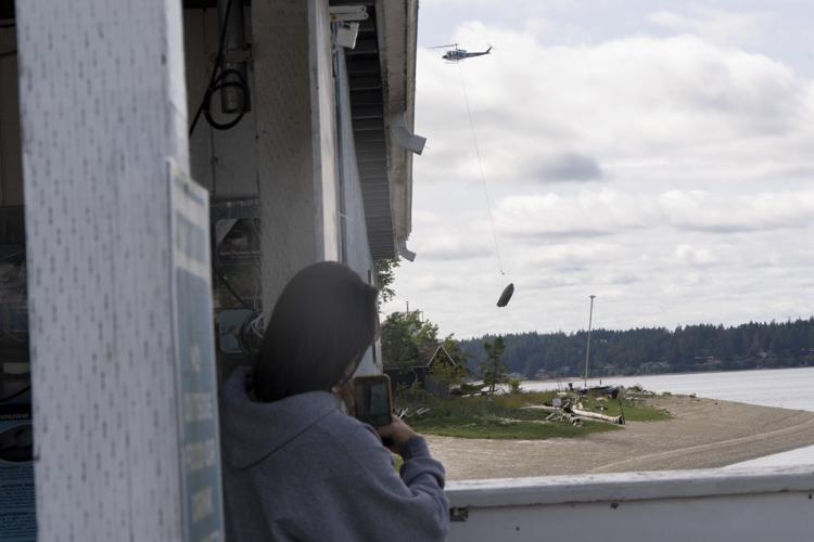 Abandoned Boats Airlifted
