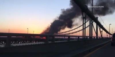 Police: RV Containing Pot-Laced Candy Catches Fire on Delaware Memorial Bridge