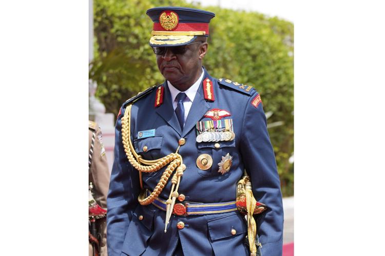 Kenya Military Chief Dies