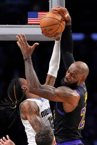 Grizzlies Lakers Basketball