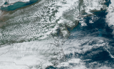 GOES Image at 3:21 PM EDT.
