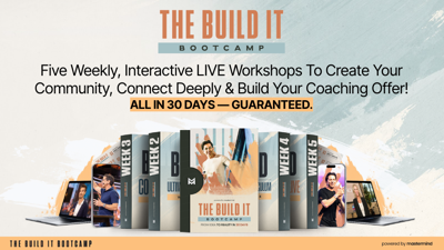 Tony Robbins & Dean Graziosi's Build It Bootcamp Was Built for People Whose Life Experience Is Their Greatest Asset