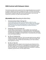 Republican Contract with Delaware Voters