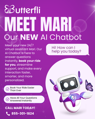 Butterfli Launches 'Mari,' an AI Agent Simplifying Transportation for People with Disabilities and Mobility Challenges