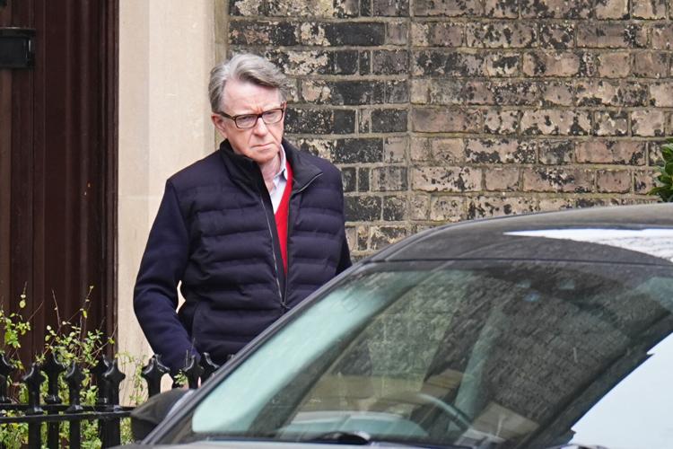 Britain Epstein Mandelson