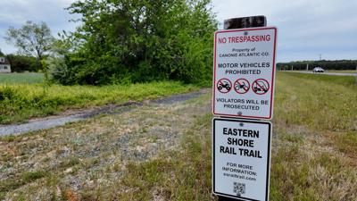 Eastern Shore Rail Trail in Melfa, VA