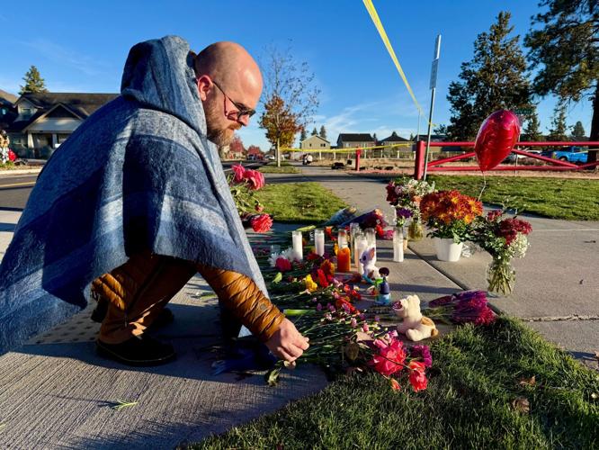 The aftermath of a school shooting in Oregon, in photos