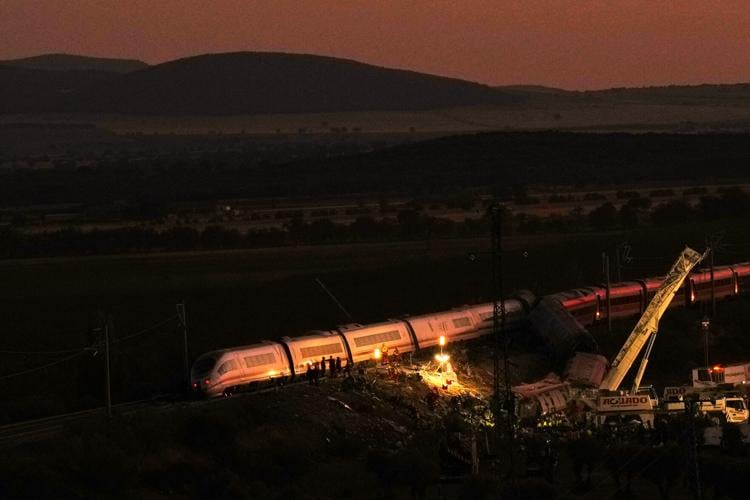 APTOPIX Spain Train Crash