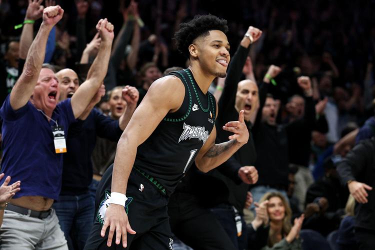 APTOPIX Nuggets Timberwolves Basketball