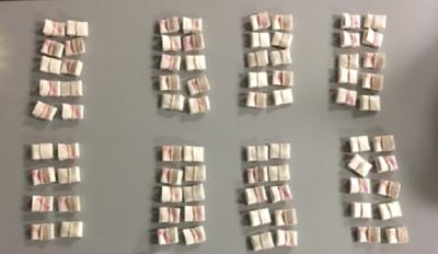 Police: Milford Traffic Stop Leads to Arrest, Seizure of 1,071 Bags of Heroin