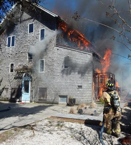 House Fire in Dewey Beach