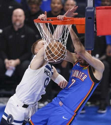 APTOPIX Timberwolves Thunder Basketball
