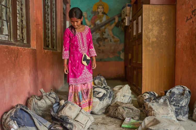 Nepal Floods School