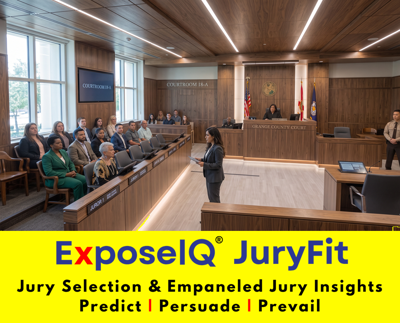 Commercial and Business Litigation Firms Turn to ExposeIQ JuryFit for Precision in Jury Selection