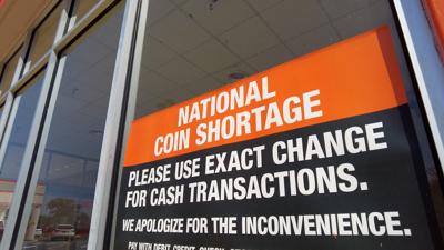 Shore Businesses Experiencing Coin Shortage