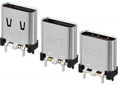 Heilind Electronics Now Stocking GCT USB Type-C Vertical Connectors