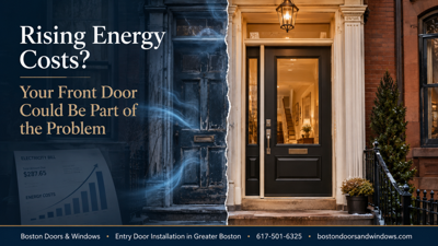 Boston Doors & Windows Connects Rising Energy Costs to Aging Entry Doors
