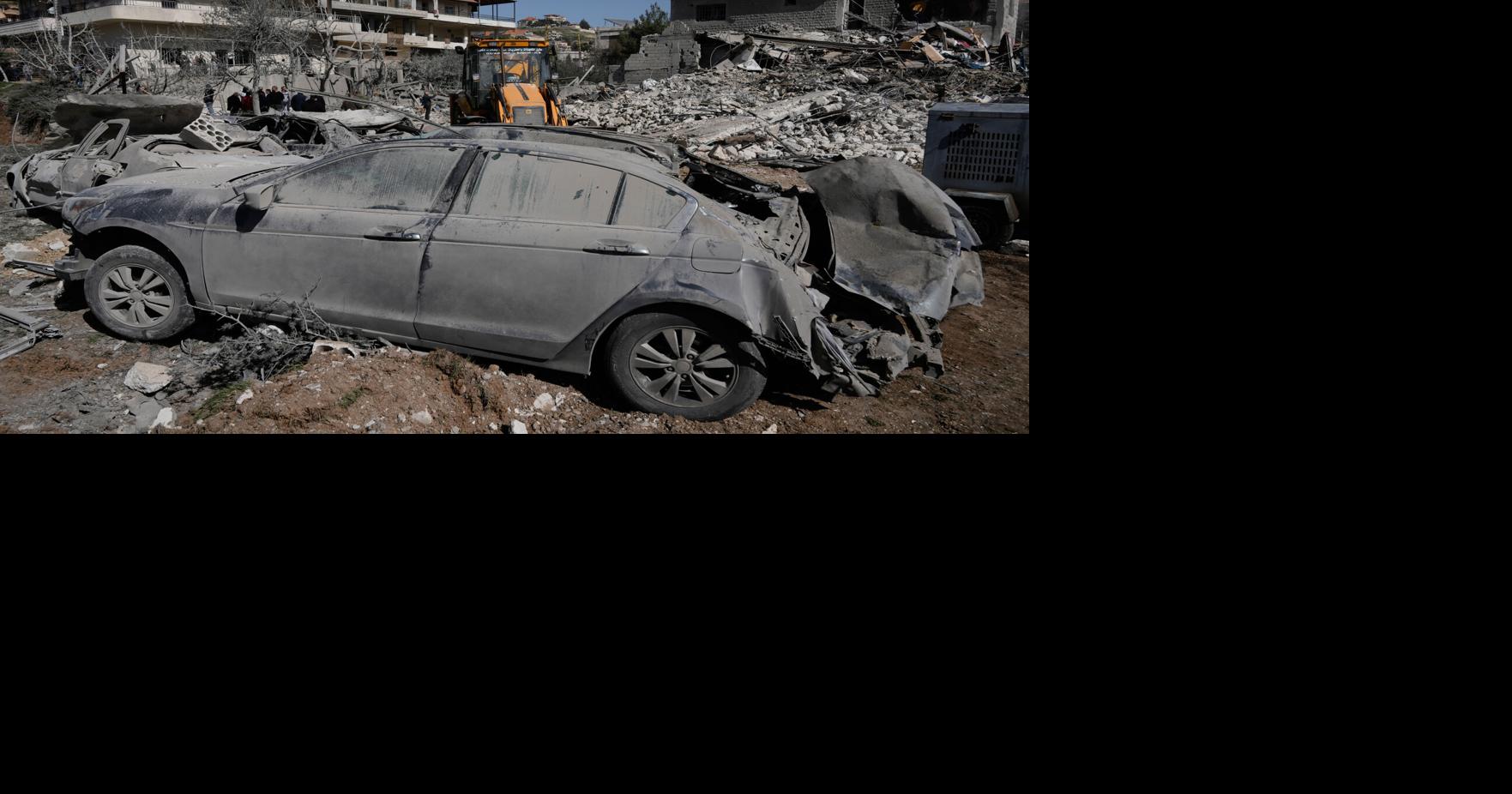 Israeli airstrikes in eastern Lebanon kill 8 Hezbollah members, officials say