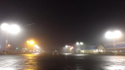 Travels With Charlie: Night Fog From Melting Snow