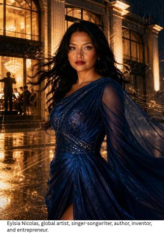 Eylsia Nicolas Hits #1 in the United States as Her Multi‑Category Chart Sweep Extends Across Global All‑Genres and International Markets