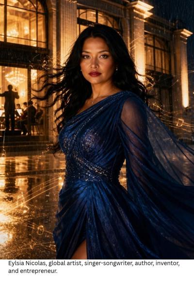 Eylsia Nicolas Hits #1 in the United States as Her Multi‑Category Chart Sweep Extends Across Global All‑Genres and International Markets