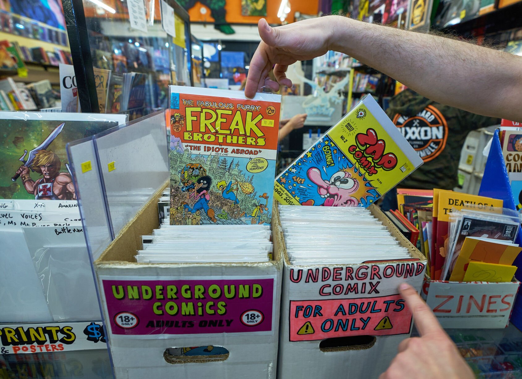 US Comic Book Ban Reversal