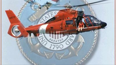 Coast Guard chopper