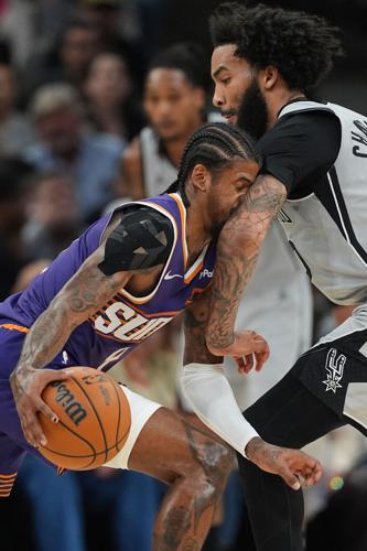 APTOPIX Suns Spurs Basketball