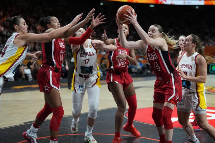 WCup Spain United States Basketball