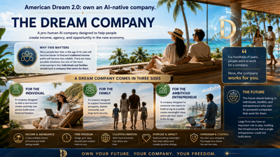 SAIMY AI Unveils the Dream Company, an AI-Native Business Blueprint, on America's 250th Independence Day