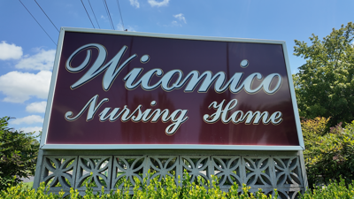 Wicomico Nursing Home sign