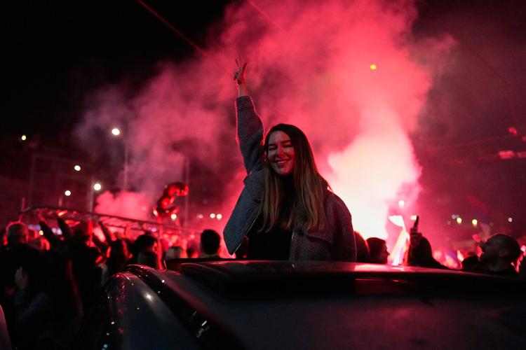 APTOPIX Serbia Election