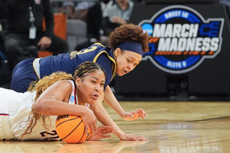 APTOPIX NCAA Notre Dame UConn Basketball