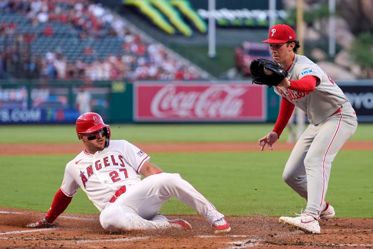 Phillies Angels Baseball