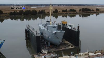 Lewes Lightship Being Restored in New Jersey