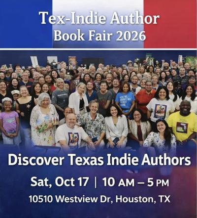 The 4th Annual Tex-Indie Author Book Fair Returns to Houston Featuring More Than 125 Self-Published Authors