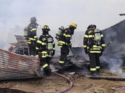 Federalsburg Chicken House Fire