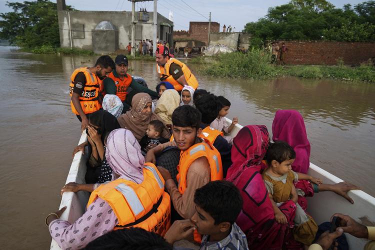 APTOPIX Pakistan Extreme Weather South Asia Floods