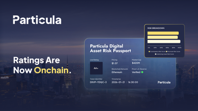 Particula Launches the Digital Asset Risk Passport (PDARP) - Programmable Risk Infrastructure for Onchain Capital Markets