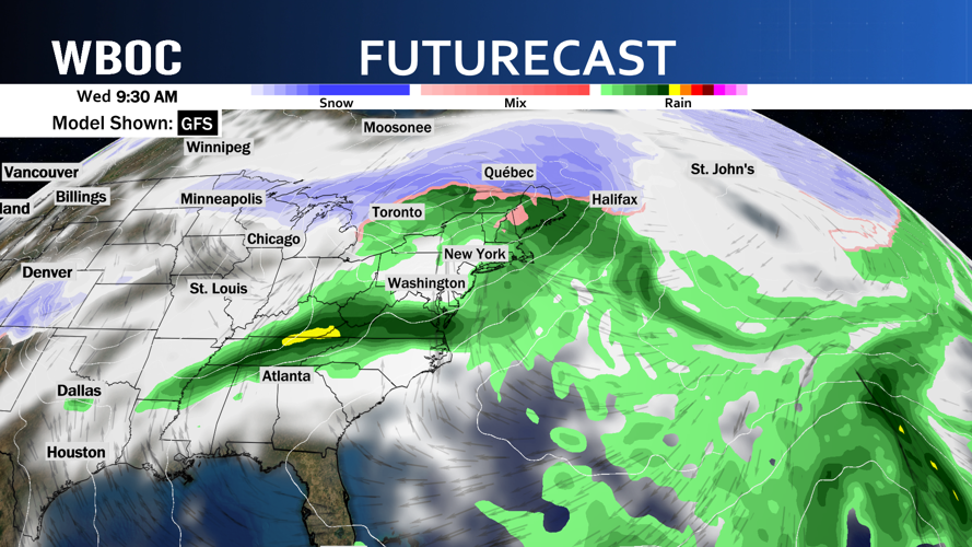 Warm and Unsettled Weather Pattern Next Week