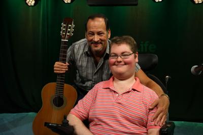 Delmar High School Student, Jared Watson, Performs on the Mid-South Audio Stage