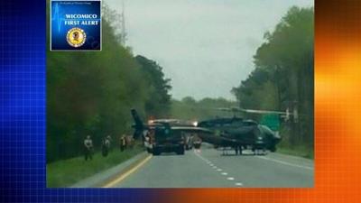 UPDATE: One Victim Transported by Helicopter after Crash in Wicomico County