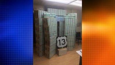 Laurel Traffic Stop Turns up Untaxed Cigarettes