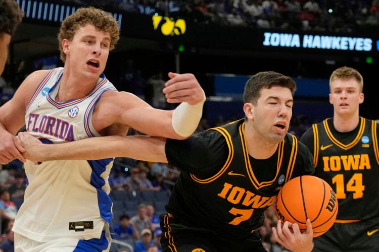 NCAA Iowa Florida Basketball