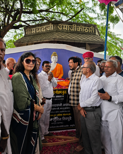आबू रोड बुद्ध प्रतिमा अनावरण: रामदास अठावले के नेतृत्व में RPI का सामाजिक न्याय संदेश, प्रतिमा तोतला की सशक्त मौजूदगी