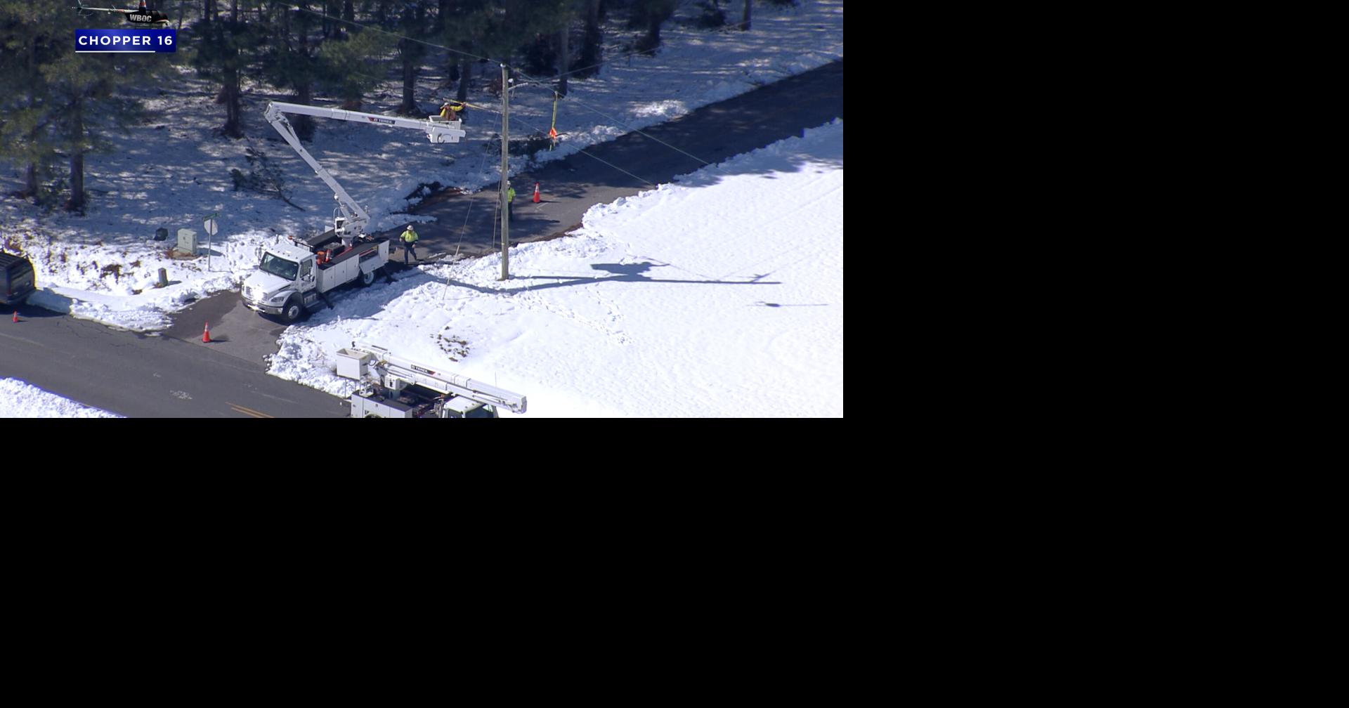 Power Restored to Most Delmarva Customers After Winter Storm