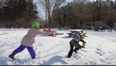 Wicomico County Students Relish Snow Day