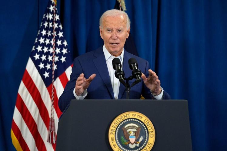 Biden Talking in Reho